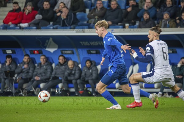 Football UEFA Europa League, 2024/25 season, matchday 7: TSG Hoffenheim v Tottenham Hotspur.