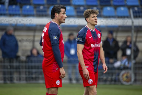 Football 3rd division, season 2024/25, matchday 24: Waldhof Mannheim vs Hansa Rostock***Picture: A