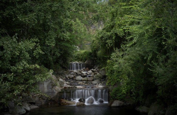 Finelebach, river bed, Schenna, Passeier, Passeier Valley, South Tyrol, Autonomous Province of