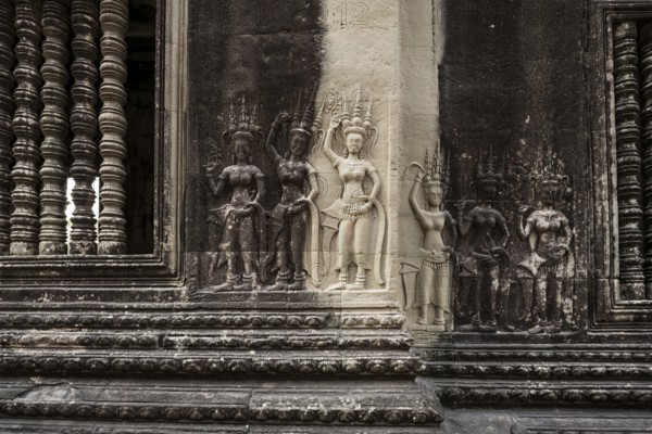 Angkor Wat, Angkor, UNESCO World Heritage Site, Siem Reap, Cambodia, Indochina, Southeast Asia,