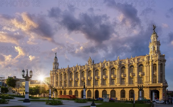 Havana Gran Theater (Gran Teatro de La Habana), a home to the Cuban National Ballet located in