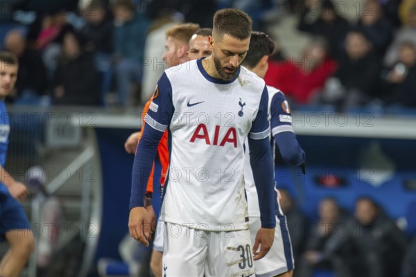 Football UEFA Europa League, 2024/25 season, matchday 7: TSG Hoffenheim v Tottenham Hotspur.