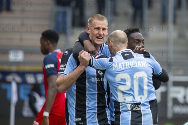 Football 3rd division, 2024/25 season, matchday 24: Waldhof Mannheim v Hansa Rostock***Niklas