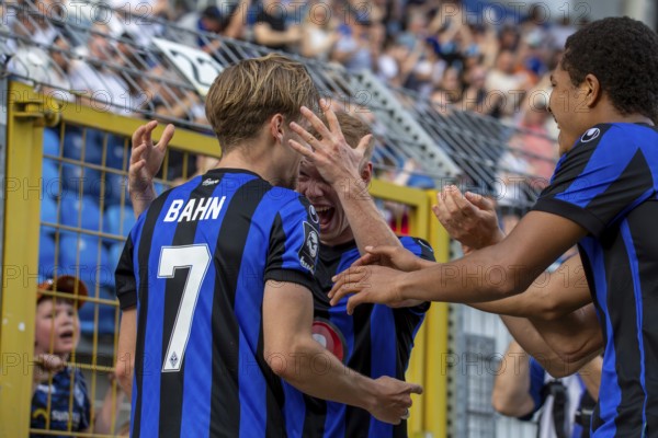 06.04.2024, Football 3rd division, Season 2023/24, Matchday 32: Waldhof Mannheim vs SpVgg