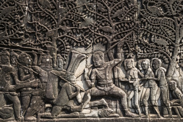 Bayon Temple, Angkor Wat, Angkor, UNESCO World Heritage Site, Siem Reap, Cambodia, Indochina,
