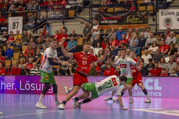 17.05.2024, 2nd HBL (German Handball League), Matchday 32: Eulen Ludwigshafen against GWD Minden