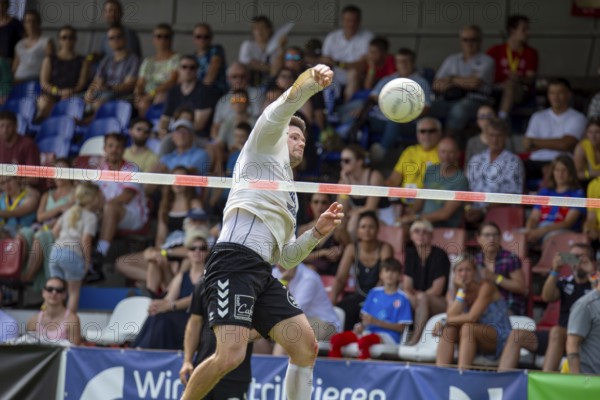 Fistball: TSV Pfungstadt against Union Tigers Vöcklabruck (IFA 2024 Fistball World Tour Finals