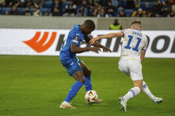 Football UEFA Europa League, 2024/25 season, matchday 2: TSG Hoffenheim v Dynamo Kiev. Picture: