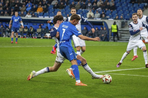 Football UEFA Europa League, 2024/25 season, matchday 7: TSG Hoffenheim v Tottenham Hotspur.