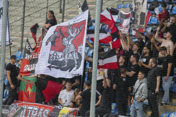 Football: Waldhof Mannheim vs RWD Molenbeek Belgium in Mannheim (preparation match for the 2024/25