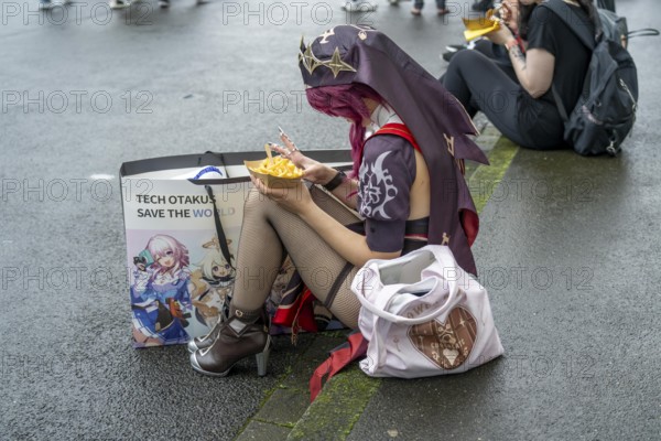 Gamescom, the world's largest trade fair for video and computer games, game character actors,