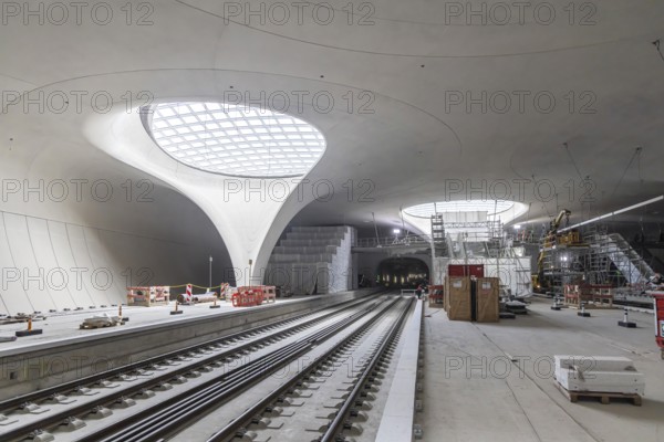 Preparations are underway for the Stuttgart 21 open construction site days, where interested