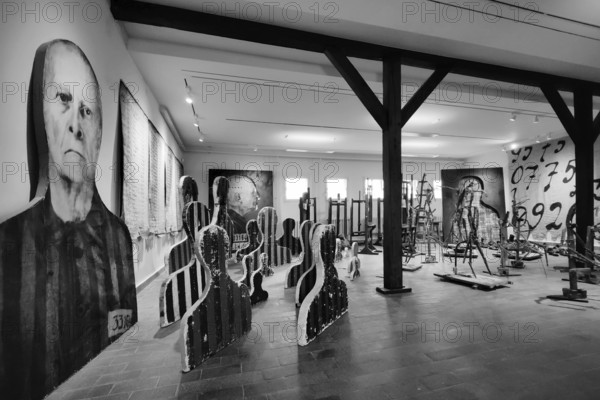 Installation Reminiscences by Josef Szajna, former beech forest concentration camp, today a