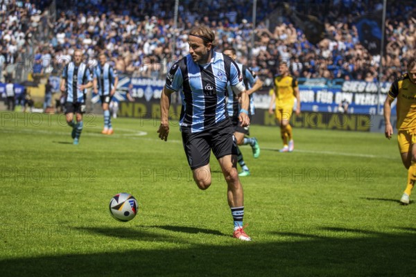 Football 3rd division, season 2024/25, matchday 37: Waldhof Mannheim vs Dynamo Dresden***Picture: