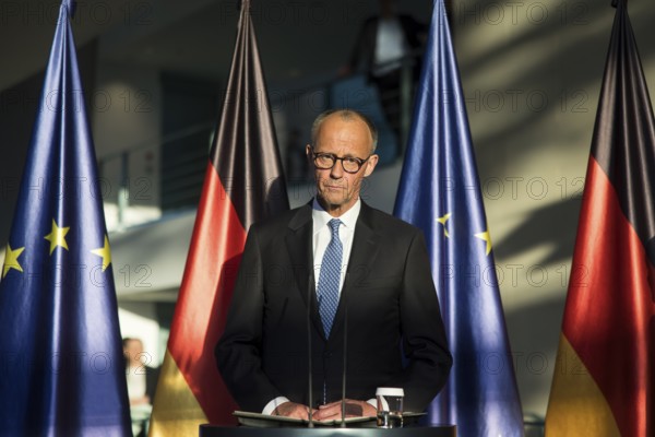 Handover of office from Olaf Scholz (SPD), former Federal Chancellor, to Friedrich Merz (CDU),