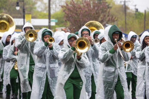 Detroit, Michigan USA - 4 May 2025 - The annual Cinco de Mayo parade was held in southwest Detroit,