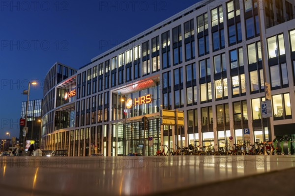 Corporate headquarters of the travel portal HRS, at Cologne Central Station, Breslauer Platz,