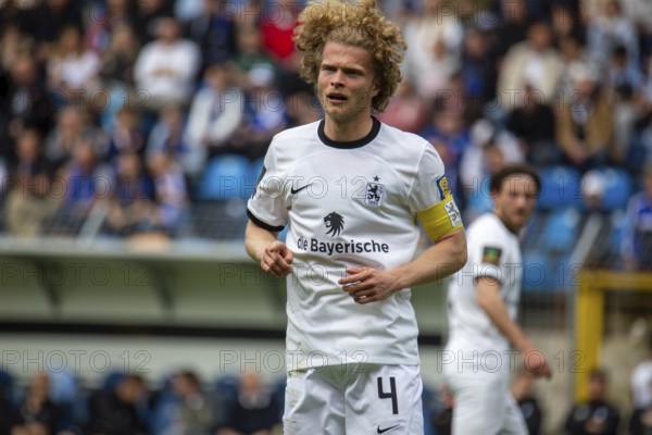 Football 3rd League, Season 2024/25, Matchday 33: Waldhof Mannheim v 1860 Munich***Jesper Verlaat