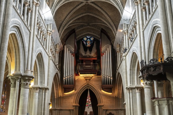 Notre-Dame Cathedral, former episcopal church of the diocese of Lausanne, today the main reformed