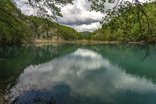 Lake in Plitvice Lakes National Park, Croatia, Europe