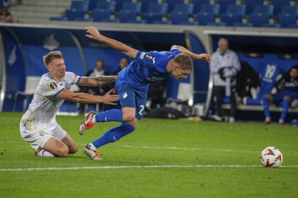 Football UEFA Europa League, 2024/25 season, matchday 2: TSG Hoffenheim v Dynamo Kiev. Picture: