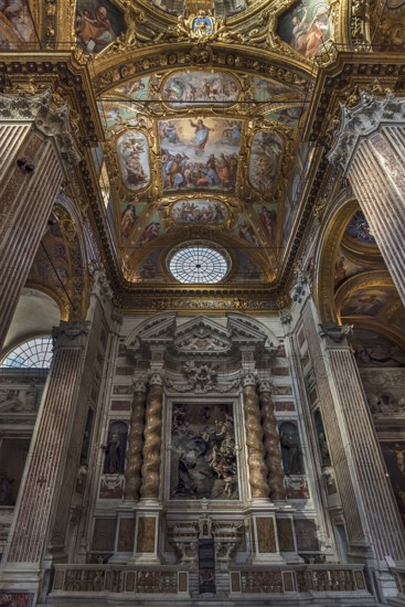 Side altar in the Basilica della Santissima Annunziata del Vastato, Piazza della Nunziata, 4, Genoa