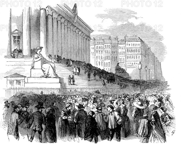 The receipt of the stock exchange on the day of the closing of the subscription of the bond, War