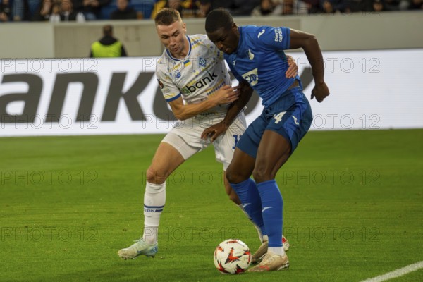 Football UEFA Europa League, 2024/25 season, matchday 2: TSG Hoffenheim v Dynamo Kiev. Picture: