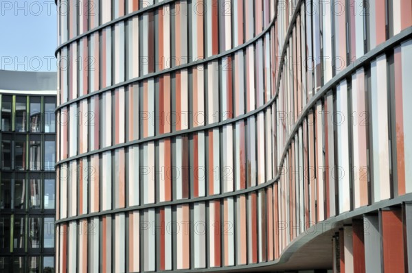 Cologne Oval Offices, modern office building on Gustav-Heinemann-Ufer, Cologne-Bayenthal, Cologne,