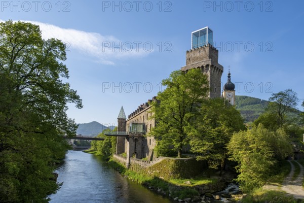 Keep, Rothschild Castle, Rothschild Palace, Five Elements Museum, Waidhofen an der Ybbs,