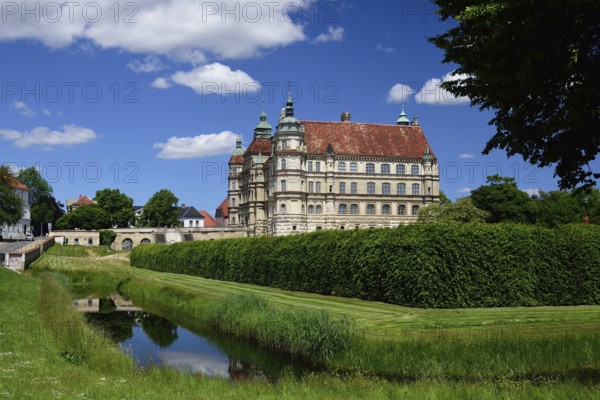 Europe, Germany, Mecklenburg-Western Pomerania, Güstrow, Güstrow Castle, built in the 16th century,