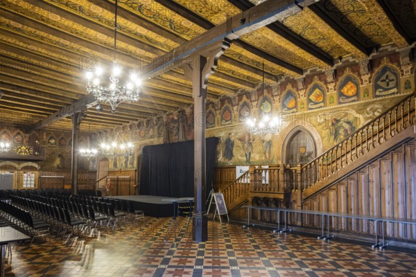 The Old Town Hall in Göttingen was built in several phases from 1270 and was the seat of the