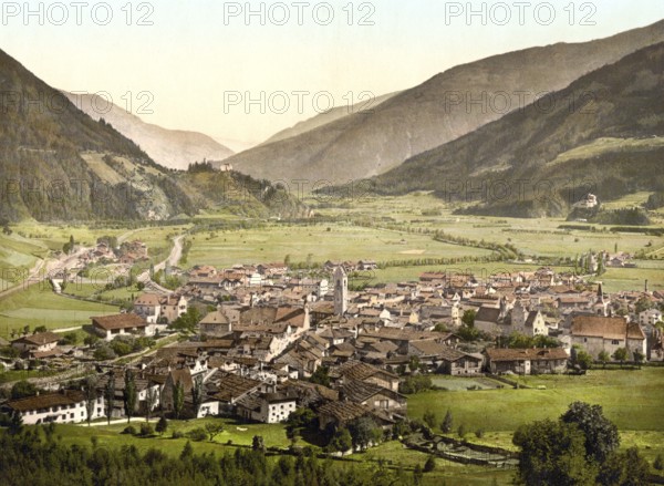 Sterzing, Tyrol, formerly Austria-Hungary, today South Tyrol, Italy, Historical, digitally restored