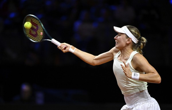 Ekaterina Alexandrova (RUS) Action Tennis Ladies Porsche Cup, Grand Prix, GP, Stuttgart 2025,