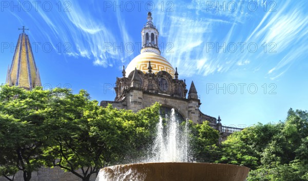 Guadalajara, Liberation Square, Plaza De La Liberacion, in historic city center near Central