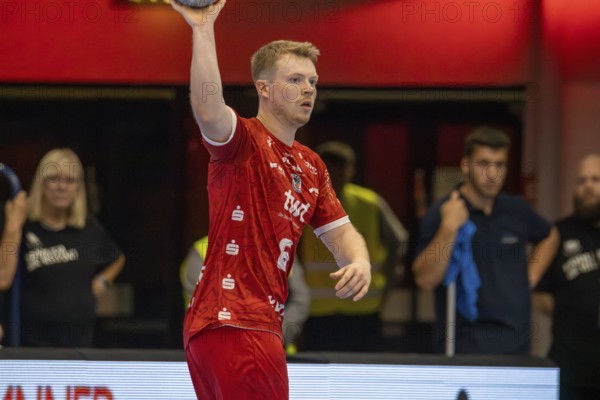 06.09.2024, 2nd HBL (German Handball League), Matchday 1: Eulen Ludwigshafen against GWD Minden.