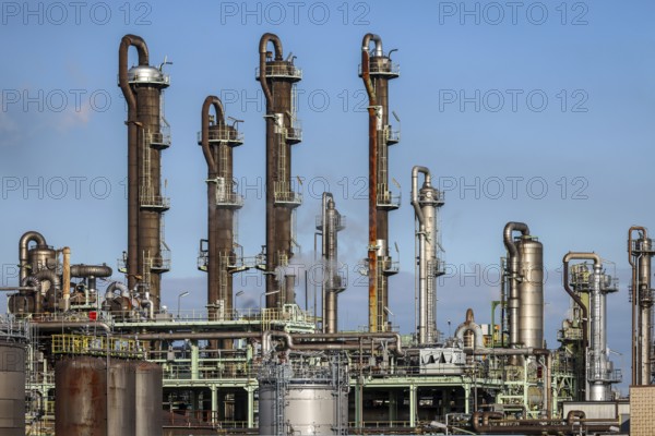Oberhausen, North Rhine-Westphalia, Germany, industrial plant in the chemical park, OQ Chemicals