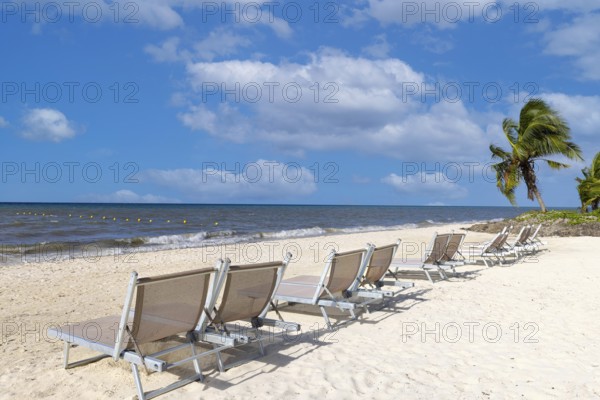 Scenic beaches, playas, and hotels of Cozumel island, a popular tourism and vacation destination on