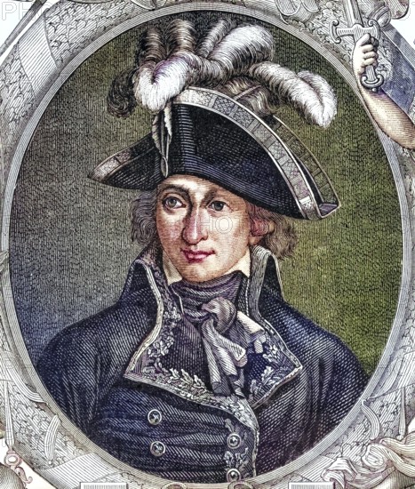 Jean-Charles Pichegru (born 16 February 1761 in Arboi died 5 April 1804 in Paris) was a French