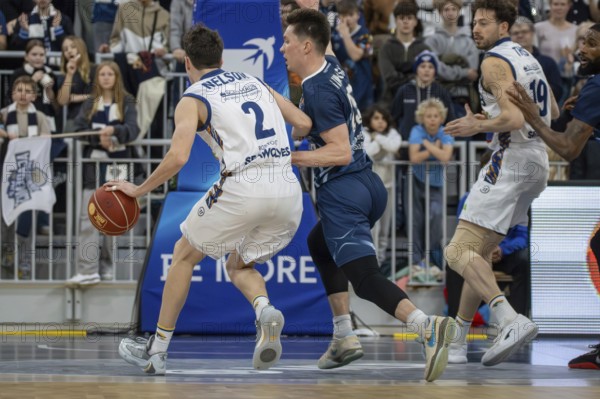 16.03.2024, easy Credit BBL, German Basketball League, Matchday 24) : Game scene MLP Academics