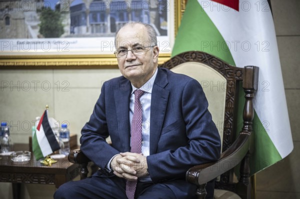 Mohammed Mustafa, designated Prime Minister of the Palestinian Authority in Ramallah, 25 March 2024
