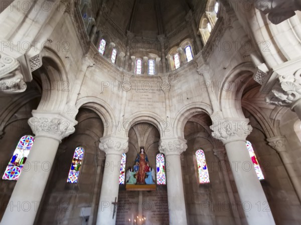Forcalquier. Notre Dame de Provence chapel. Alpes de Haute Provence. Provence-Alpes-Côte d'Azur.