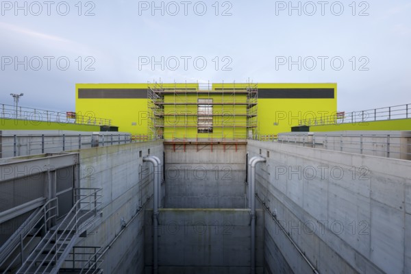 Oberhausen, Ruhr area, North Rhine-Westphalia, Germany - Emscher conversion, new Emscher AKE sewer,