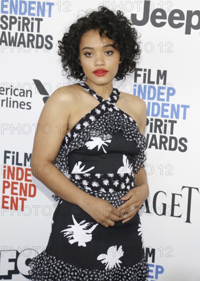 Kiersey Clemons at the 2017 Film Independent Spirit Awards held at the Santa Monica Pier in Santa