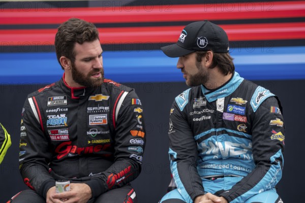 NASCAR Cup Series Driver, Corey LaJoie (7) takes to the track for the FireKeppers 400 at the