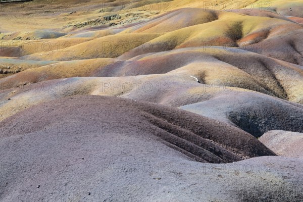 Seven Coloured Earth, 7th coloured earth, Minerals, Geopark, Terres des couleurs, Chamarel, Indian