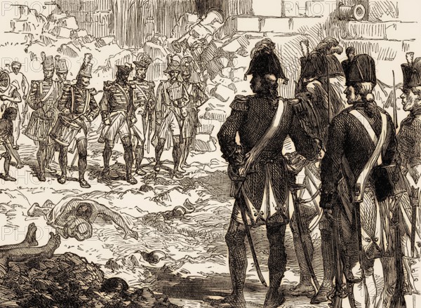 French surrender of Pondicherry, Third Carnatic War, Seven Years' War, 15 January 1761, From