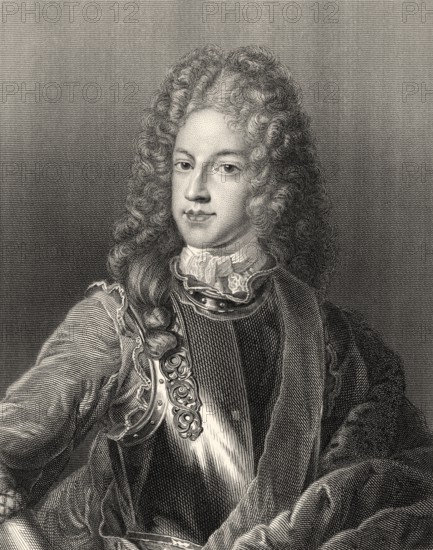 James Francis Edward, Prince of Wales, 1688-1766, the English son of James II of England, Great