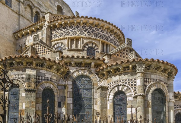 Basilica of Notre-Dame du Port is a Romanesque basilica, formerly a collegiate church in