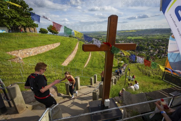 The Saxon Mt Everest Stair Marathon has been an extreme sports event on the Spitzhaustreppe in
